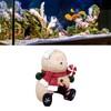 Christmas Aquarium Decoration Multipurpose Landscaping Resin Christmas Fish Tank Ornaments