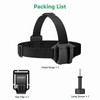 AKASO 2-in-1 Quick Release Adjustable Head Strap Mount for GoPro
