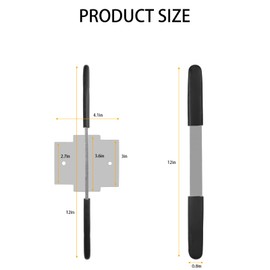 Sink Waste Drain Tool, Stainless Steel Drain Removal Tool Fits 3 Tier Sinks, Controls Water Flow, Flexible Sink Drain Installer and Remover for Commercial Sink Drains