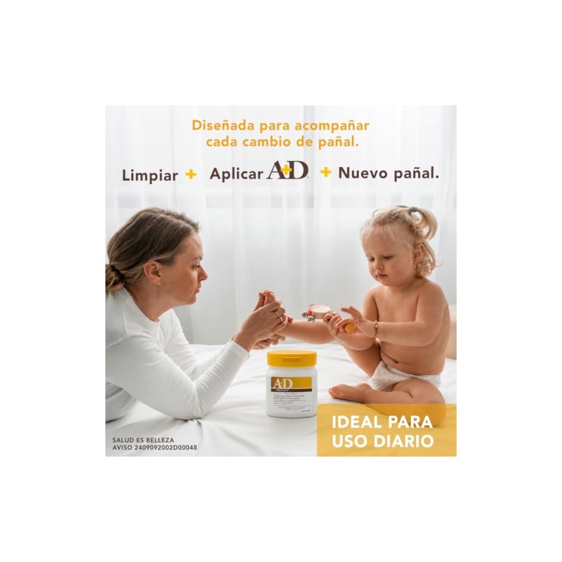 A+D - Original Prevent Pomada para Rozaduras de Pañal para