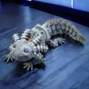 Articulated RoboLotl Figurine – Interactive 3D Printed Robot Axolotl –