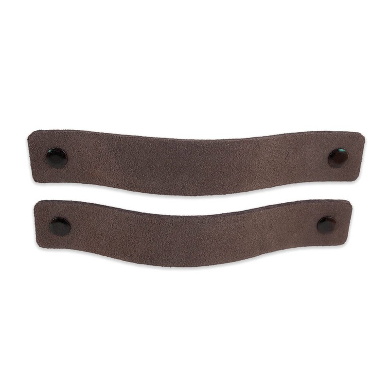 Brute Strength - Leather Handles for Furniture - Suede -