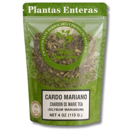 Milk Thistle Herbal Tea – 4 oz (113g) – Cardo Mariano – 100% Natural Loose Leaf – Wildcrafted, Non-GMO, Vegan, Gluten-Free – Resealable Bag – by High Supreme