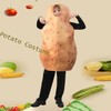 DSPLAY Potato Costume For Kids Cosplay Funny Food Potato Costumes
