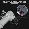 Pneumatic Chamfering Machine, 1/4 Inch Air Chamfer Tool for Metal,