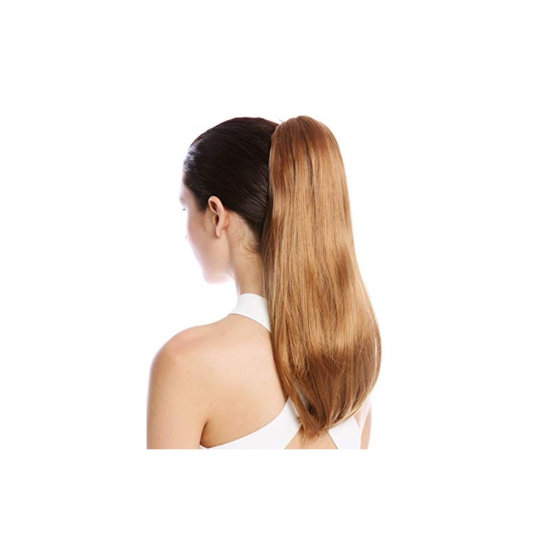 WIG ME UP - TZB-26A-V-27 Hairpiece Ponytail Long Straight Curved