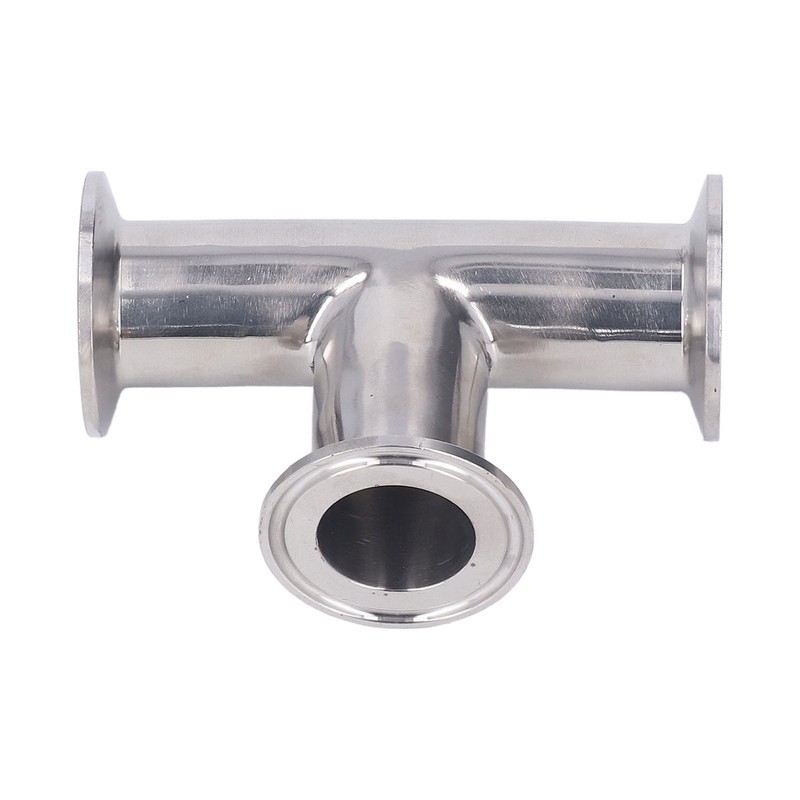 Pipe Tee Fitting 304 Stainless Steel Quick Connect Tube Joint