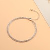Pencros Dainty Layered Anklet,14K Gold Filled Cute Beads Satellite Chain