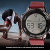Digital Chronograph Watch WR50M Waterproof Luminous Large Screen Outdoor Sports