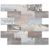 DEWOO 10-Sheet Peel and Stick Backsplash Wall Tiles for Kitchen
