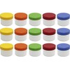 FRÜHES FORSCHEN 15 Ointment Jars, Cream Jars, Flat Ointment Jars,