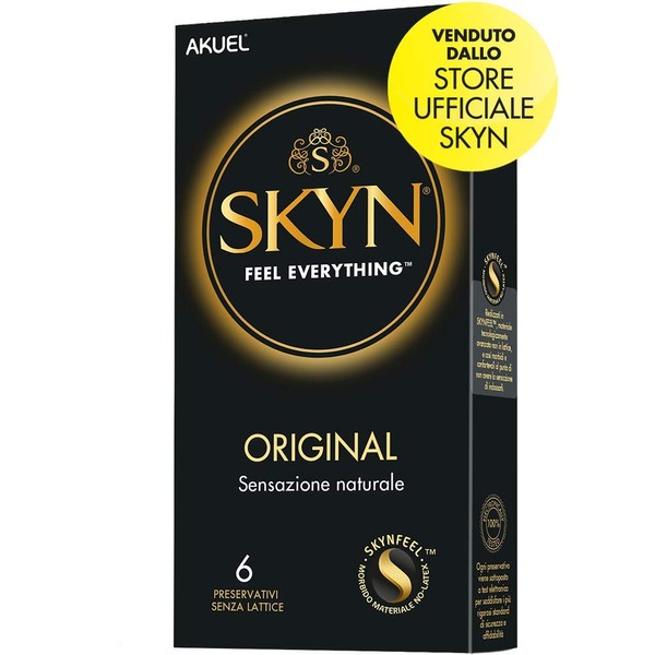 SKYN Original 6 Stück Ultraweiche Kondome ohne Latex