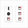 RiteAV 4 Speaker 1 HDMI Toslink Wall Plate - 2 Gang [Screwless White]
