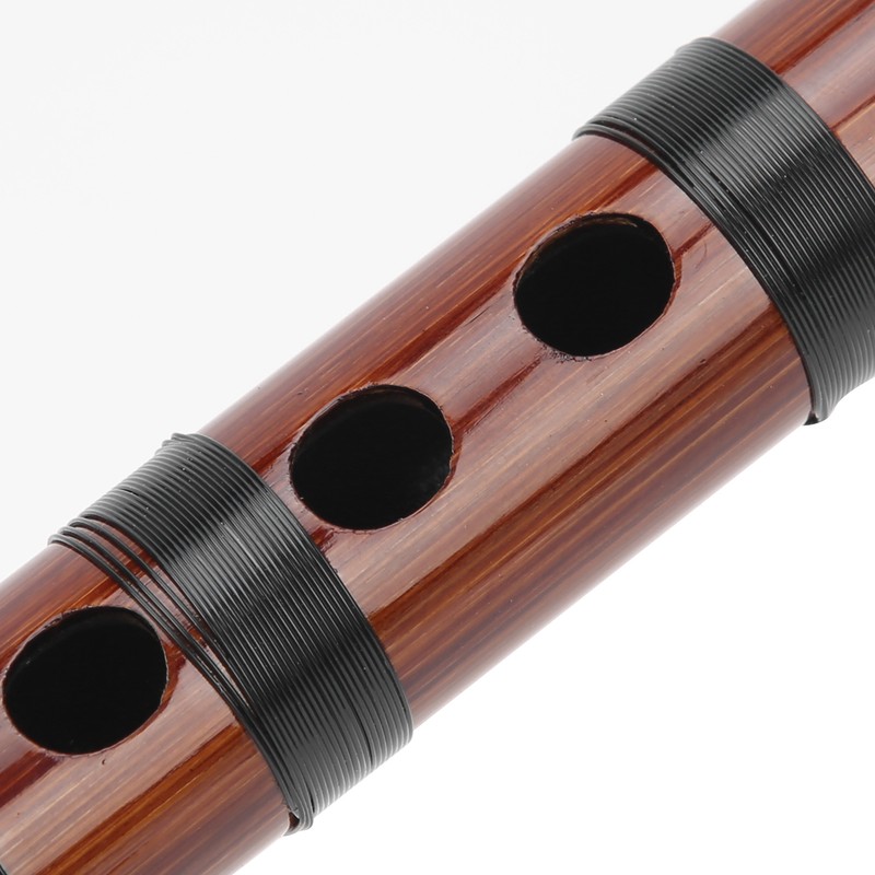 GKey Bamboo Flute Refined Chinese Wind Lettering Instrument Dizi Kit