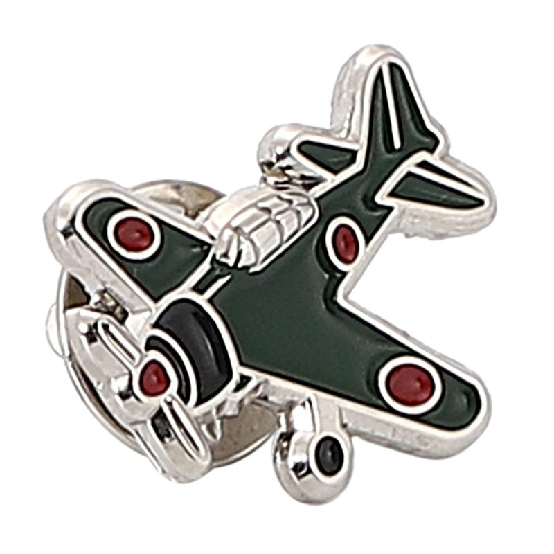 C0089 Badge Zero Battle Pin Airplane Japanese Fighter Pin, 0.8