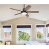 Westinghouse 7307300 Oyster Bay, Vintage-Style Dimmable LED Ceiling Fan with