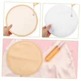 Healvian 4pcs Reusable Essential Oil Breast Wraps Comfortable Castor Oil Pack for Nursing Organic Breast Pads for Sleep Improvement and Production