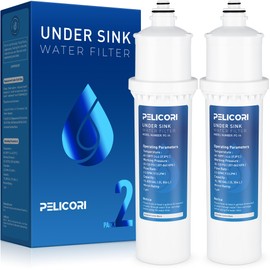 PeliCori F.Set.SS-2.5 Water Filter, Replacement Filter Set For SS-2.5 Filter Unit Same As Elf-SS-2.5-R (2 Pack)