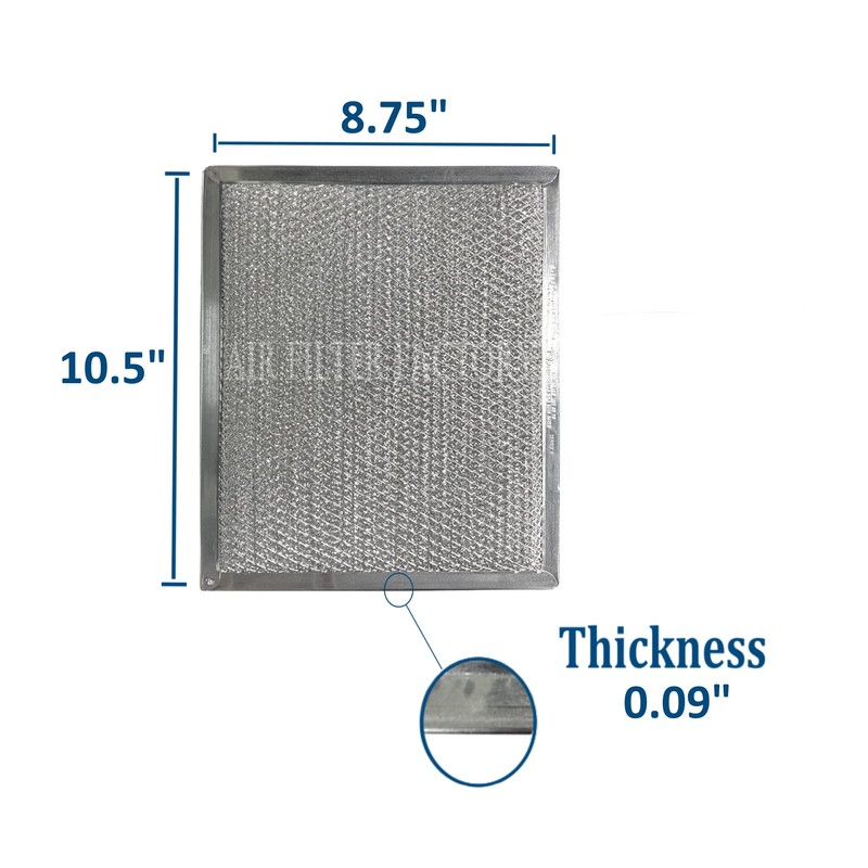 Air Filter Factory Compatible Replacement For Whirlpool 8190876 Compatible Aluminum