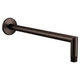 Moen S110ORB Arris 14-Inch Rainshower Straight Shower Arm and Flange for Overhead Showerhead, Oil Rubbed Bronze