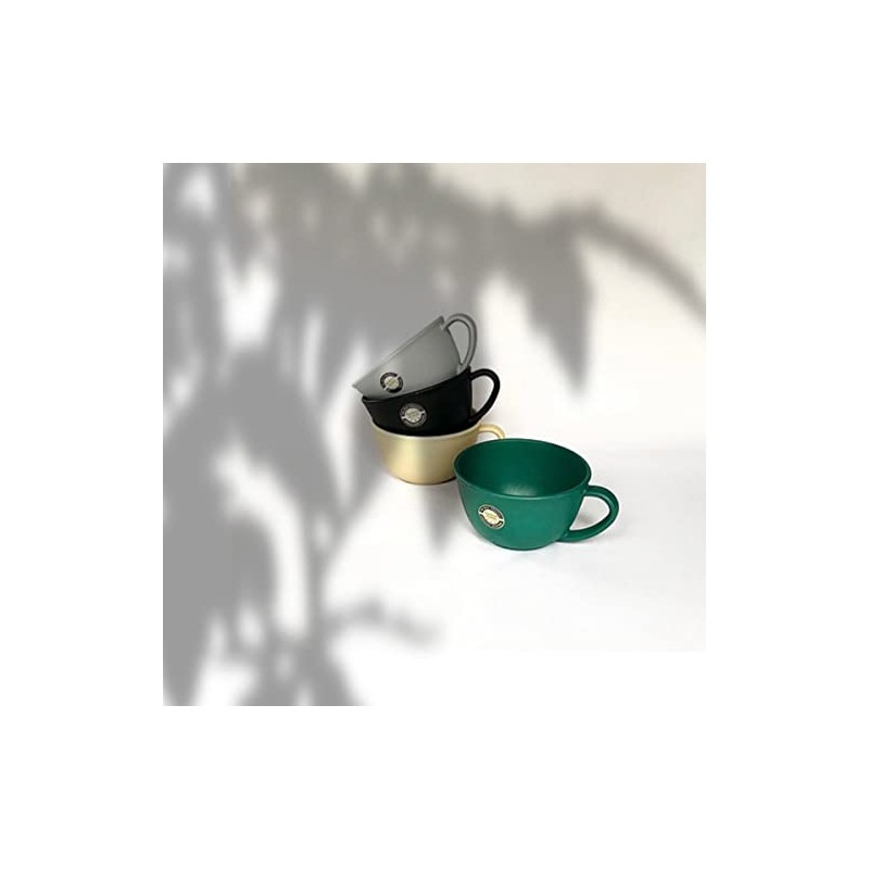 Tradition Acoustic TRIBECA PLAWARE Soup Cup, Black, 15.9 fl oz