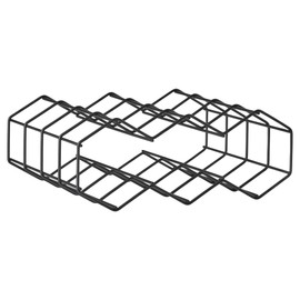 Zone Denmark Rocks Wire Wine Rack 28.8 x 22.8 x 11.4 cm Black