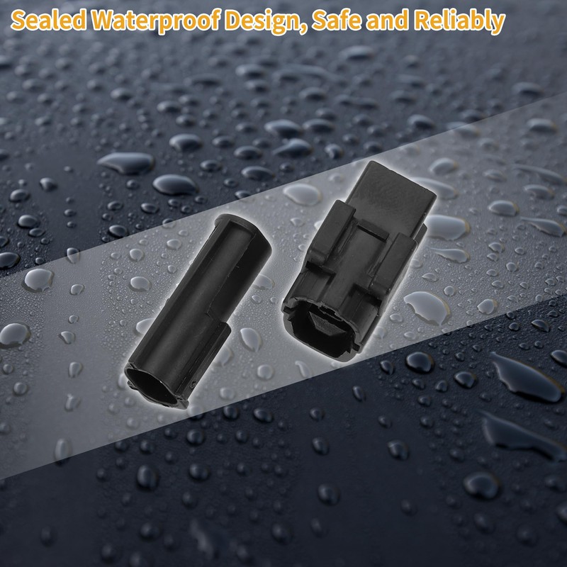 Partuto Oil Pressure Sensor Connector Plug Inner Male Female Wire