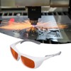Laser Safety Goggles Plastic Eye Protection Glasses for Fiber Optic