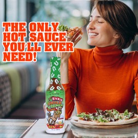 KICKIN' Chile Lime Hot Sauce with Jalapeno Peppers - 5 oz – Perfect Jalapeno Sauce for the Hot Sauce Fan