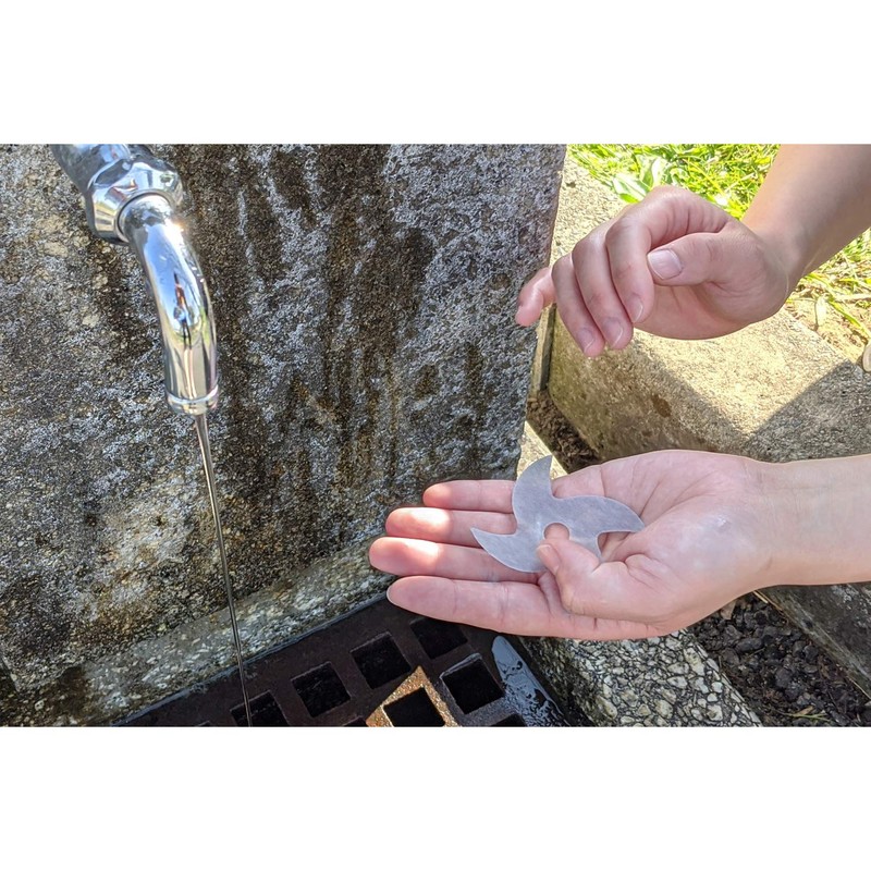 Fine FIN-930 Paper Soap, Soap Scent, Portable, with Case (Shuriken,