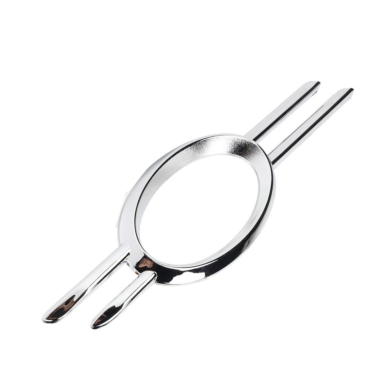 2PCS Fog Lamp Bumper Grille Cover Gloss Chrome 2118851174 Replacement