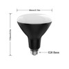 GREENIC LED UV Black Light Bulbs 15W(100w Equivalent) BR30 E26