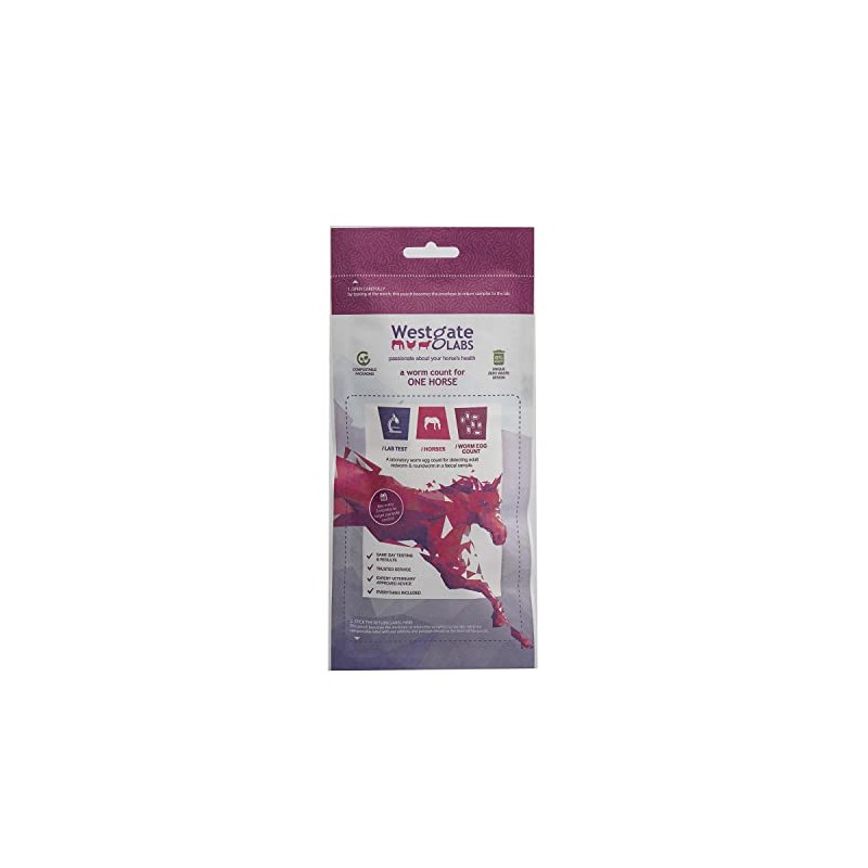 Westgate Labs Worm Count Lab Test - For One Horse