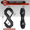 AMBULL 3/8 Tow Hook, Winch Hook for Off-Road Recovery, Towing