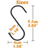 Stainless Steel S Shaped Hooks Hangers, Heavy Duty S Hooks,
