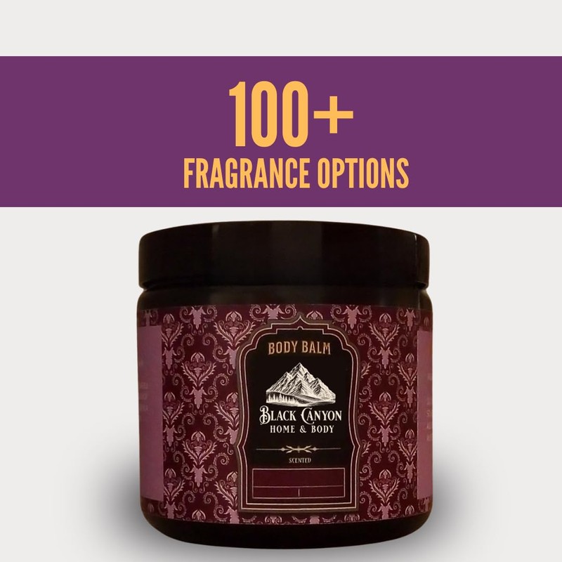 Black Canyon Vanilla & Sugared Apricot Scented Body Balm with