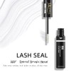 QUEWEL Pegamento para Pestañas Lash Bond and Seal,Pegamento de Pestañas