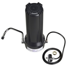 Home Master TMJRF2E Jr F2 Elite 5-stage Sinktop Water Filter System, 500 gallon replaceable, Filters Fluoride Chloramine Chlorine Chemicals Aluminum Lead Mercury Pesticides and more up to 93%