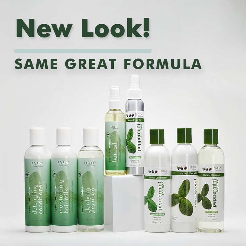 EDEN BodyWorks Peppermint Tea Tree Shampoo | Clarifying Shampoo for