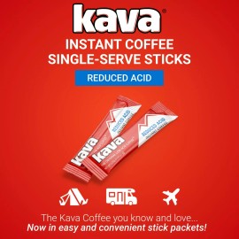 The Original Low-Acid Coffee Reduced Acid Instant Coffee Single Serve Stick Packets, 20 Count (Pack of 6)