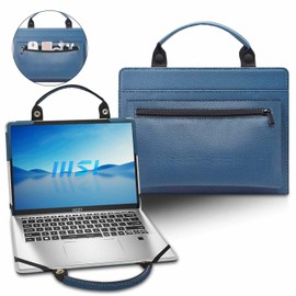 Laptop Case Cover Sleeve for LG gram Book 15 15U50T with Portable Bag with Bag Handle,Blue