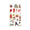 Sticker Sheet: Japanese Pattern Seal/Japanese Traditional Series Sengoku Era