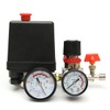 MASUNN 125PSI Air Compressor Pressure Valve Switch Control Manifold Regulator