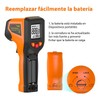 ZORBES® Pistola de termómetro Infrarrojo, Termómetro Pistola Temperatura Láser Digital