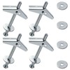 Lyeteung 4 Sets 1/4 Inch Spring Toggle Fixings, Wing Spring