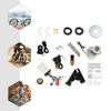 Brushless DC Motor Complete Kit, DC24V 250W Electric Bike Conversion