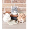 Bleu Bleuet Chinchilla Plush Toy (Light Brown)