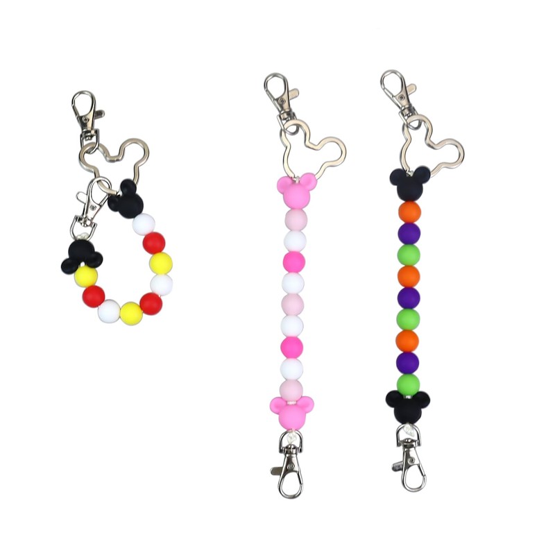 pinklilycare 3 Pack Mouse Ear Holder for Backpack Bag Headband