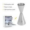 304 Stainless Steel Jigger Dual Japanese All in One Glossy