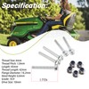 XTPTFABS 19M7834 14M7397 for John Deere Equipment Screw and Lock